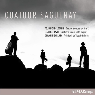 MENDELSSOHN-BARTHOLDY - Quatuor Saguena - Quatuor à cordes n°4 en mi min